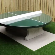Beton-Tischtennisplatte rund