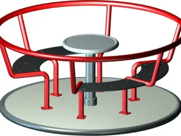 Spielplatzkarussell 1