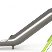 Edelstahlwendelrutsche
