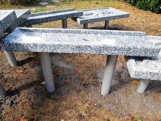 Granit Matschanlagen Elemente