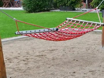 Hängematte aus verstärktem Seil