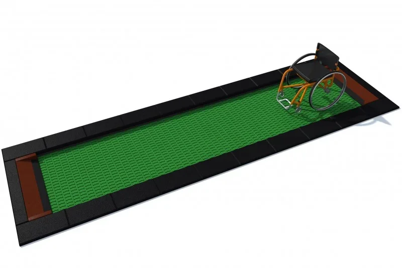 ORTA-I 150 x 500 Inklusives Trampolin