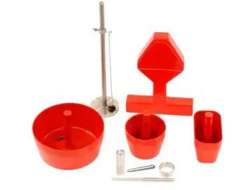 Prüfkörper-Set, Komplett - GFK
